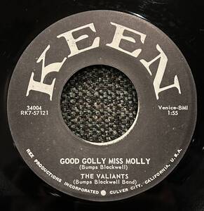 The Valiants 7inch This Is The Nite / Good Golly Miss Molly .. Black Rock’n’Roll ロカビリー