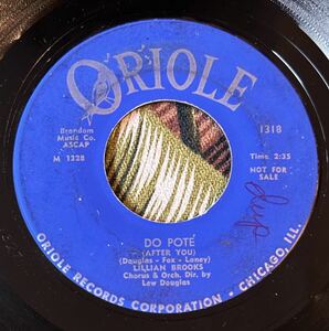 Lillian Brooks 1959 US Original 7inch You Oughta Get To Know Me Better / Do Pote (After You)