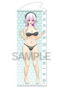  new goods unopened goods rare Super Sonico life-size tapestry o rattling gakoni Toro Sony komi