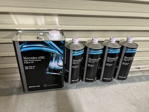 Melcedes-AMG high performance engine oil SAE0w-40 MB229.5 メルセデスベンツ　AMG 純正　エンジンオイル　8リットル　新品　未開封