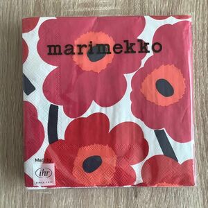 【未開封】マリメッコ Unikko ランチナプキン 33x33