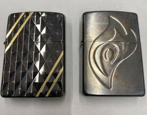 小#6674【1円スタート】Zippo ジッポまとめ　FIRE　ゴールドライン　着火未確認　現状品