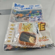 Pokemon ポケモン 劇場版 ルギア爆誕 シールセット 特別鑑賞券 鉛筆 下敷き ペンケース 中古品 未開封品 レトロ 希少品 まとめ売り_画像3