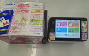 CASIO カシオ フォトプリンター PCP-2300 タッチペン欠品 中古品 美品 年賀状 プリンター 動作確認済 初期化済