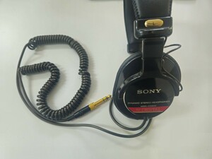 SONY ソニー MDR-CD900 初期型 カールコード 中古品 ジャンク 動作未確認 レトロ 希少品 ヘッドホン 