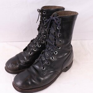 60's USA made combat boots 8 N / 25.0cm~26.0cm rank America made usarmy us Army military men's Vintage used eb1173