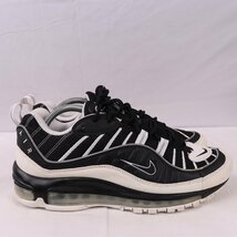 AIR MAX 98 26.5cm /NIKE エアマックス98 ナイキ 古着 中古 黒 ブラック 白 メンズ スニーカー xx7947_画像4