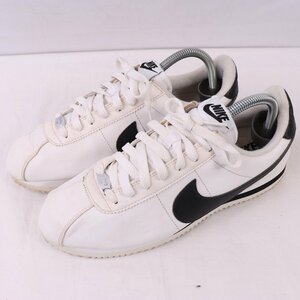 CORTEZ BASIC LEATHER 26.0cm /NIKE コルテッツ ベーシック レザー ナイキ 古着 中古 白 ホワイト 黒 メンズ スニーカー xx7957