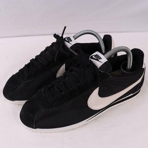 CLASSIC CORTEZ NYLON 26.0cm /NIKE クラシック コルテッツ ナイロン ナイキ 古着 中古 黒 ブラック 白 メンズ スニーカー xx7965