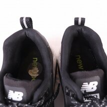 580 ニューバランス 26.0cm/new balance 黒 ブラック 白 中古 古着 スニーカー メンズ yy8711_画像7