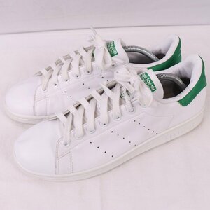 STAN SMITH 28.0cm/adidas スタンスミス アディダス スニーカー 白 ホワイト 緑 中古 古着 メンズ ad4764