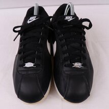 CORTEZ BASIC LEATHER 25.5cm/NIKE コルテッツベーシックレザー 海外展開 ナイキ 古着 中古 黒 ブラック 白 メンズ スニーカー xx7982_画像3