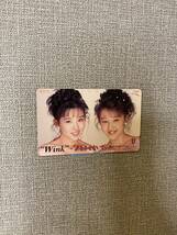 A346【未使用】テレホンカード　テレカ　50度数　コレクション　TELEPHONE CARD 昭和　「Wink」 Meiji チョコレート 涙を見せないで_画像9