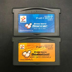 ディズニースポーツ バスケットボール / サッカー ゲームボーイアドバンス