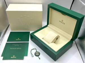 【ロレックス】　◎ROLEX◎　エアキング　116900　126900　空箱　M　ベージュ　時計　カードケース　タグ　冊子　付属品　箱　V29