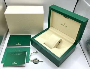 【ロレックス】　◎ROLEX◎　ミルガウス　箱　ベージュ　M　時計　タグ　カードケース　冊子　付属品　空箱　V31