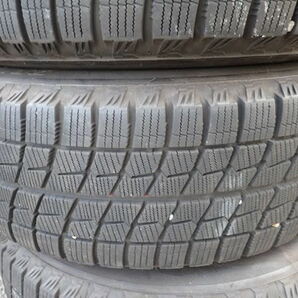 溝有り美品 TOPRUN 16x6.5J +38 アイスパートナー 215/60R16 2016年製 4本 ノア ヴォクシー プリウスα クラウン マークX カムリ ヴェゼルの画像3