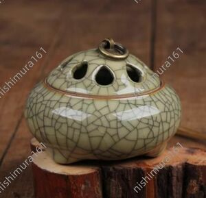 * new goods * censer * ceramics * relaxation * cover attaching * interior small articles * ornament *