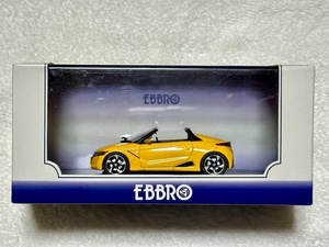 EBBRO エブロ 1/43 HONDA S660 YELLOW ホンダ 前期 DBA-JW5 カーニバルイエローⅡ 黄 ミニカー モデルカー №45358 絶版 レア