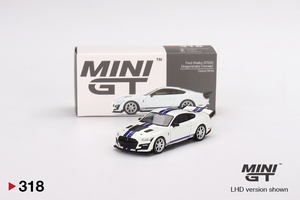 1/64 MINI-GT MGT00318-L シェルビー GT500 ドラゴンスネーク コンセプト オックスフォードホワイト Ford Shelby Dragonsnake Concept TSM