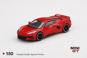 1/64 MINI-GT MGT00150-R シボレー コルベット スティングレイ 2020 トーチレッド 右ハンドル Chevrolet Corvette Stingray Torch Red TSM