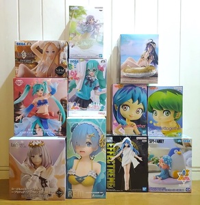 ★美少女フィギュア まとめ売り 初音ミク うる星やつら アルベド アヴィゲイル Reゼロ レム アーニャ プリテンダー 転生 スライム アイドル