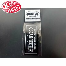 【OCEAN BEETLE】オーシャンビートル SYLステッカー セット 3枚組 / SUPPORT YOUR LOCAL バイカー Sticker サポートステッカー_画像3