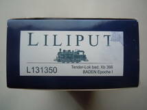 Liliput リリプット HO L131350 Tender-Lock bad.Xb タンク型蒸気機関車 バーデンXb バーデン大公国鉄道 366 Bachmann Europe Plc_画像2