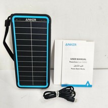 Anker PowerCore Solar 10000 ソーラー モバイルバッテリー_画像1