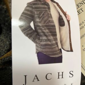★JACHS★NEW YORK★Mサイズ★ジャケット★裏ボア★内ポケット付き★ウール ブレンド ジャケット★
