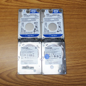 ハードディスク 500GB 正常品判定 4台セット ノート用 2.5インチ SATA 内蔵HDD 管03