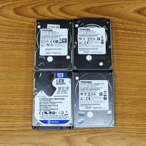 ハードディスク 1TB(1000GB) 4台セット ノート用 2.5インチ SATA 内蔵HDD 正常品判定