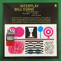 未開封　ビル・エヴァンス　インタープレイ　送料500円(LP送料最安値)　高音質180g重量盤　希少品　限定盤　Bill Evans Interplay 1LP_画像1