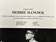 未開封　送料500円(最安値)　ハービー・ハンコック　Herbie Hancock　Takin' Off　希少品　豪華見開きジャケ　UK盤　重量盤　限定盤　1LP_画像4