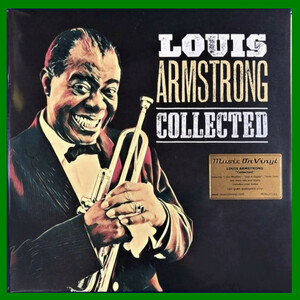 未開封　2LP　ベスト盤＆この素晴らしき世界　希少完売品　ルイ・アームストロング Louis Armstrong Collected What A Wonderful World