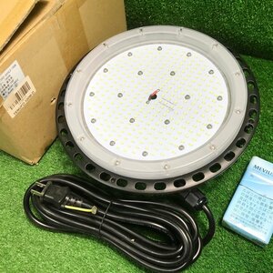 会清e977 φ200mm UFO型LED高天井灯 LED投光器 SKD-GAHLX-100W■昼光色 IP67防水 照射角度120°■AC85～265V 電源コード4.5ｍ 角度調整可