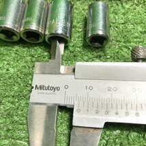 レ飯l566 コーケン/koken 他 ■首振りラチェットハンドル差込角9.5mm ロング含むソケット(8mm～15mm)ドライバーソケット等★17点セット_画像4