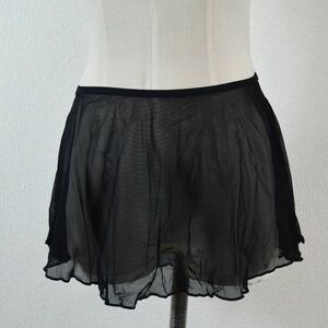 美品 ☆ WEARMOI　メッシュプルオンスカート　黒　XS/S