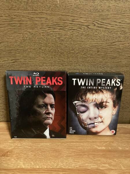 TWIN PEAKS the entire mystery the return Blu-ray box 2巻セット　輸入盤　ツインピークス