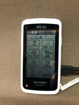 動作ジャンク品☆ゴルフナビ☆ATLAS☆ユピテル☆AGN5200☆本体のみ_画像2