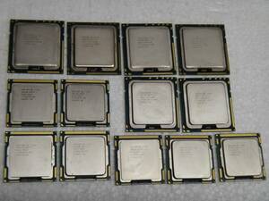 Intel Core i7-930×2個 と Corei7-920×4個と Corei7-870×4個と Corei7-860×3個....13個セット 動作確認済★