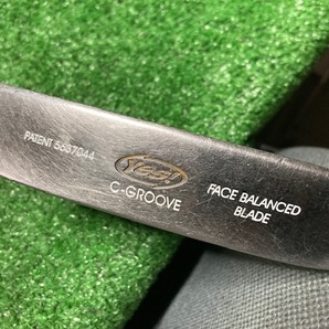 全国送料無料　中古パター　Yes! C-GROOVE 　純正スチール34インチ　シャフトサビあり　　Ｙ1940