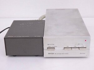 DENON/デノン デンオン セパレート電源方式採用 MCカートリッジ用ヘッドアンプ HA-1000 ◆ 6CD6E-17