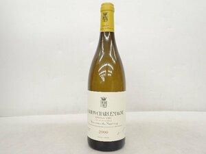 【未開栓】Bonneau du Martray Corton Charlemagne 2000 750ml 13.5% 白ワイン ボノー・デュ・マルトレイ ▽ 6CDF9-1