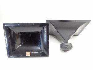 JBL MODEL 2451J + 2352 ペア 動作品 ネオジム 16Ω 高域用コンプレッションドライバーユニット/バイラジアルホーン ∬ 6CC59-3