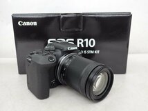 【未使用・開封品】Canon ミラーレス一眼カメラ EOS R10 RF-S 18-150mm F3.5-6.3 IS STM レンズキット キャノン ▽ 6CD6C-1_画像1