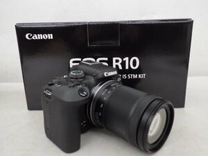 【未使用・開封品】Canon ミラーレス一眼カメラ EOS R10 RF-S 18-150mm F3.5-6.3 IS STM レンズキット キャノン（3） ▽ 6CD6C-3