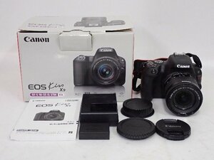 Canon キヤノン デジタル一眼レフカメラ EOS Kiss X9 EF-S 18-55 IS STM レンズキット 元箱付き ∩ 6CDD1-2