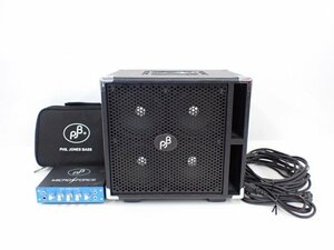 PJB/PHIL JONES BASS C4 ベース用キャビネット/BP-200 ベースヘッドアンプ フィルジョーンズベース 専用ケース付き △ 6CEBD-3