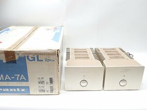 marantz マランツ MA-7A モノラルパワーアンプ ペア 元箱付き ¶ 6CDE6-12